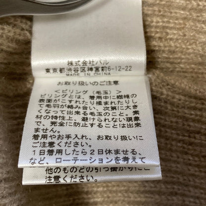 ウィムガゼット カシミア100%ボートネックプルオーバーニット