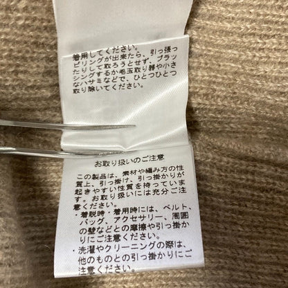 ウィムガゼット カシミア100%ボートネックプルオーバーニット