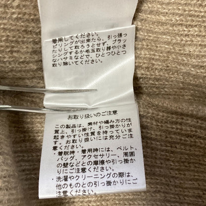ウィムガゼット カシミア100%ボートネックプルオーバーニット