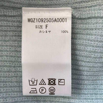 ウィムガゼット カシミアプルオーバーニット
