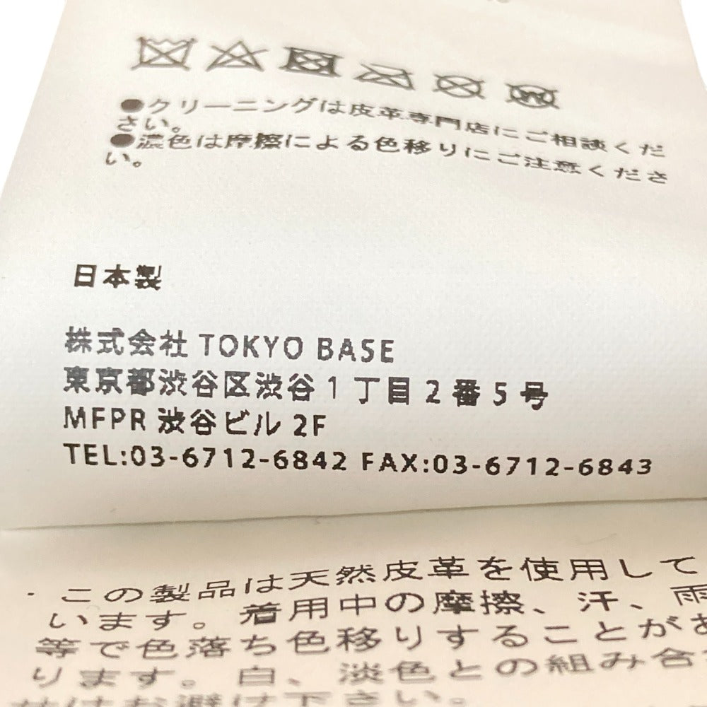 ユナイテッドトウキョウ シープレザー ダブルライダースジャケット