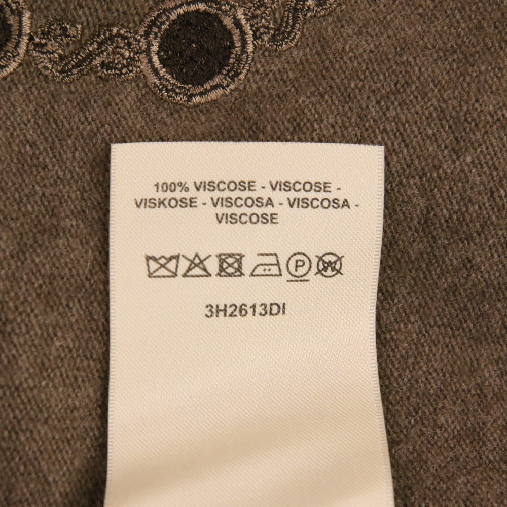 エルメス Les Tambours ウールショートスリーブニットトップス40