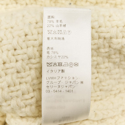セリーヌ カシミヤウールチャンキーニットセーター