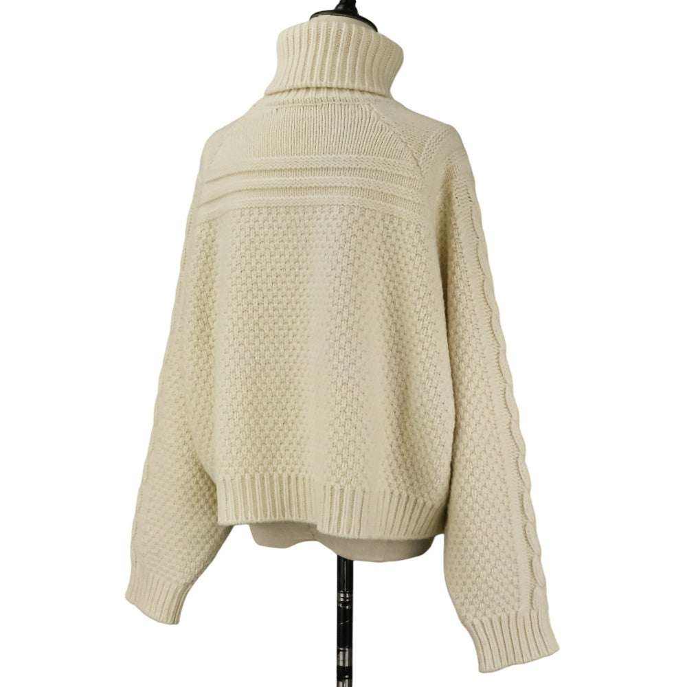 セリーヌ カシミヤウールチャンキーニットセーター