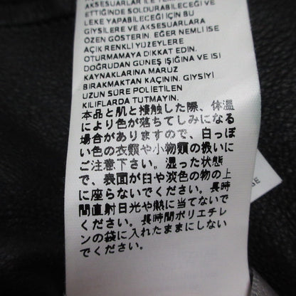 スポーツマックス フェイクレザー ノーカラーコート