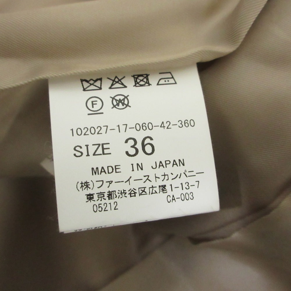 アナイ アルパカ ウールショートコート