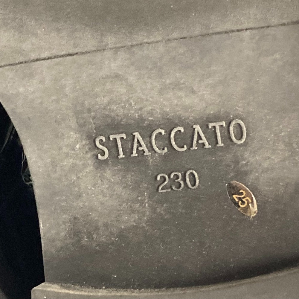 スタッカート クラシックチェーンチェルシーショートブーツ