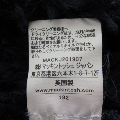 マッキントッシュ HUNA キルティングノーカラーロングコート