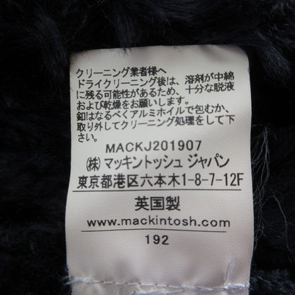 マッキントッシュ HUNA キルティングノーカラーロングコート
