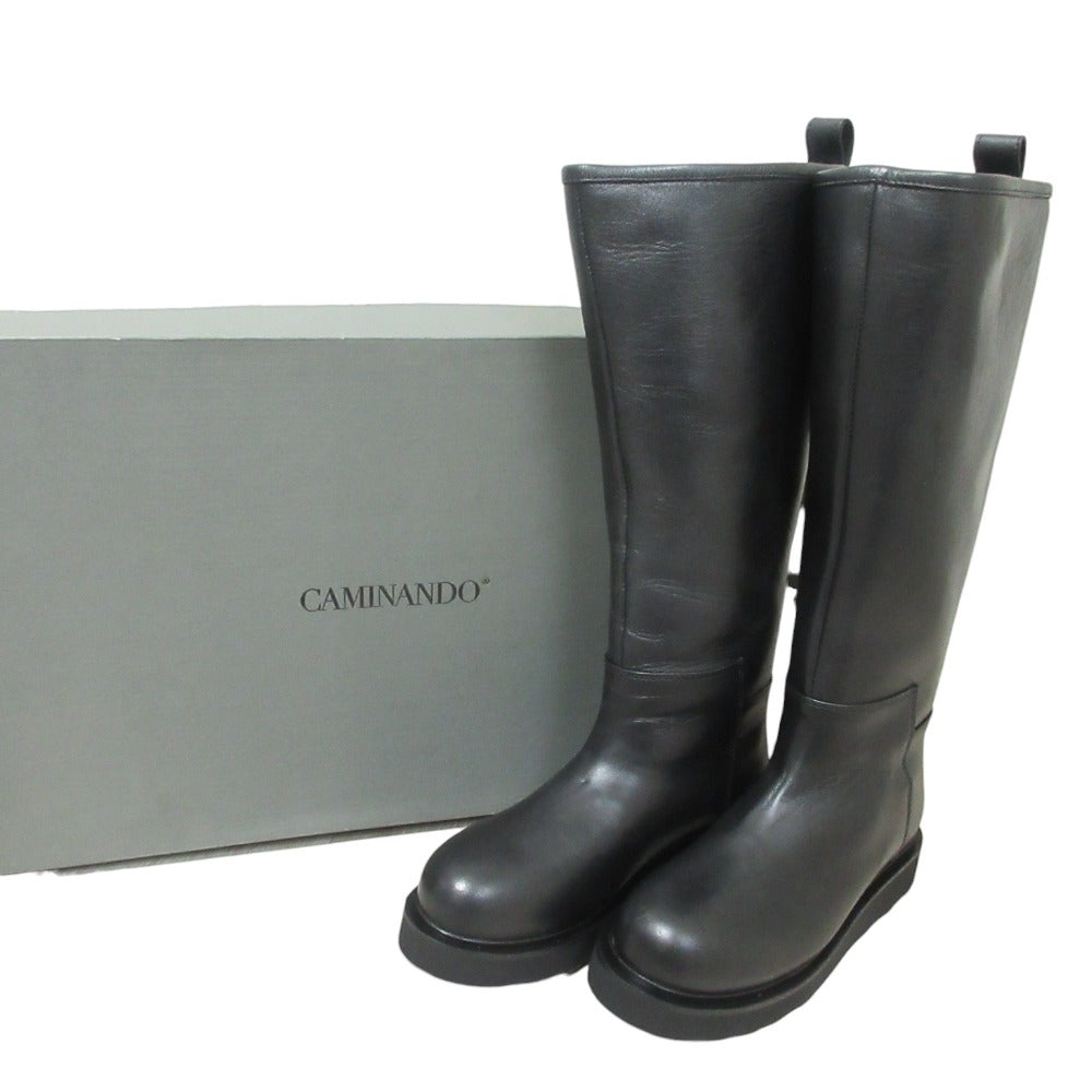 カミナンド RIDING LONG BOOTS ロングブーツ
