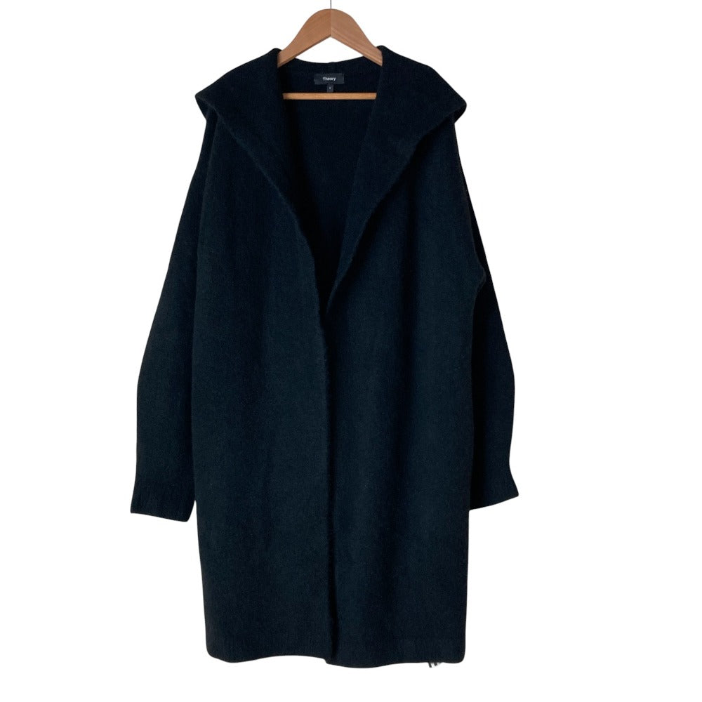 セオリー AVALON HOODED COAT ウールコート