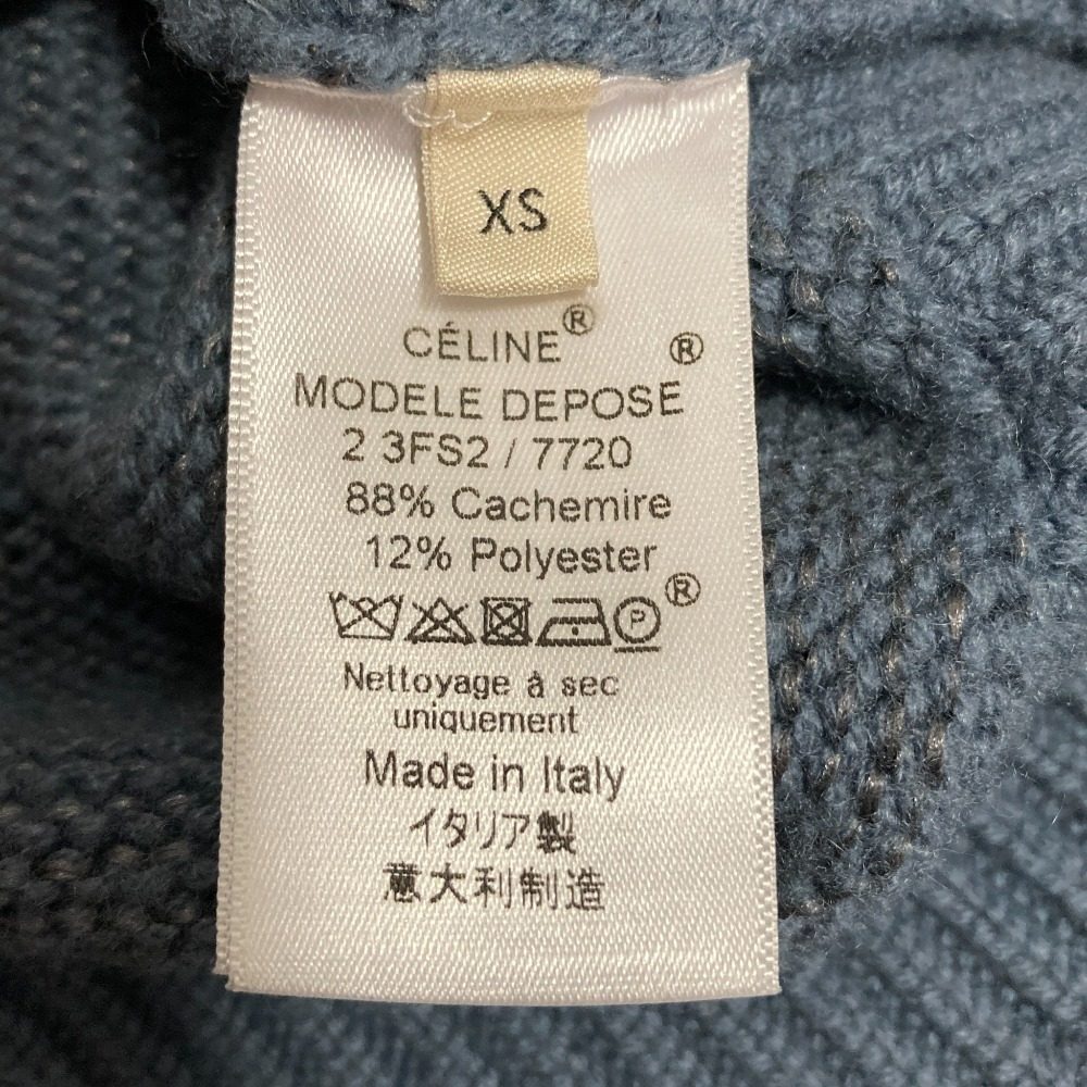 セリーヌ Vネック カシミヤニット