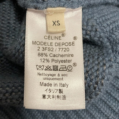 セリーヌ Vネック カシミヤニット