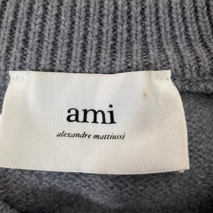 アミアレクサンドルマテュッシ COEUR OVERSIZE INTARSIA SWEATER ニット