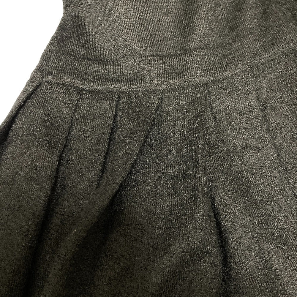 シャネル フェイクパール モヘアカシミヤニットワンピース