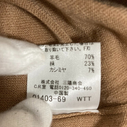バーバリー カシミヤブレンドニットセーター