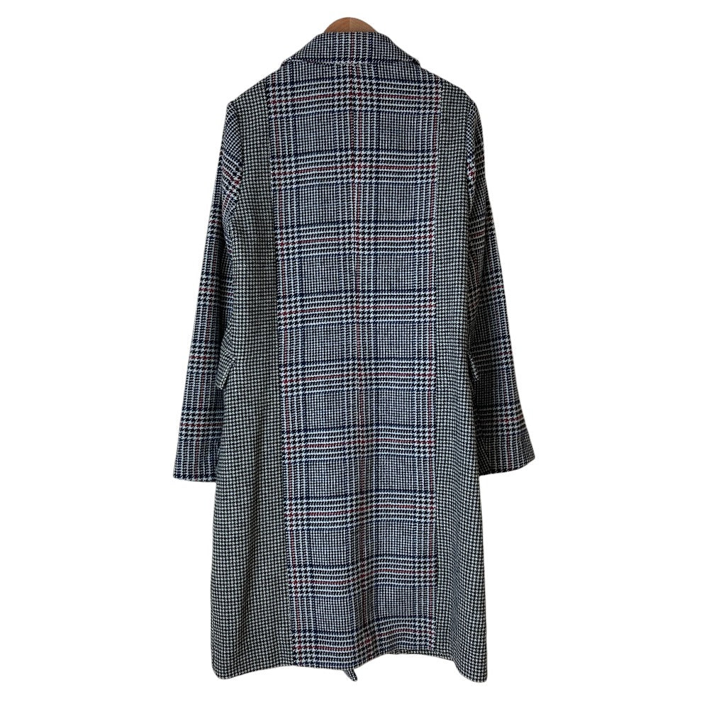 ギャップ MIXEDPLAID COAT ウールブレンドコート