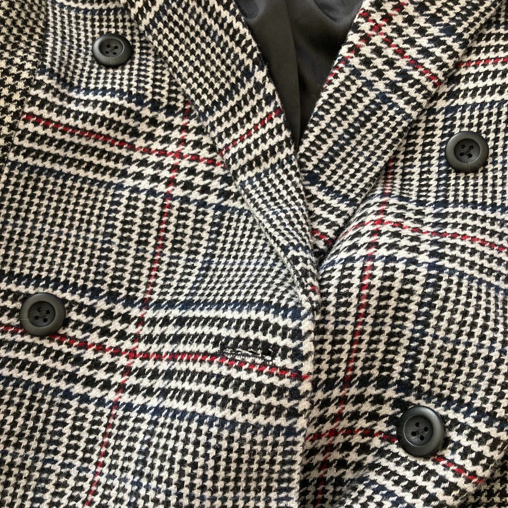 ギャップ MIXEDPLAID COAT ウールブレンドコート
