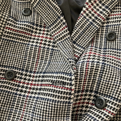 ギャップ MIXEDPLAID COAT ウールブレンドコート