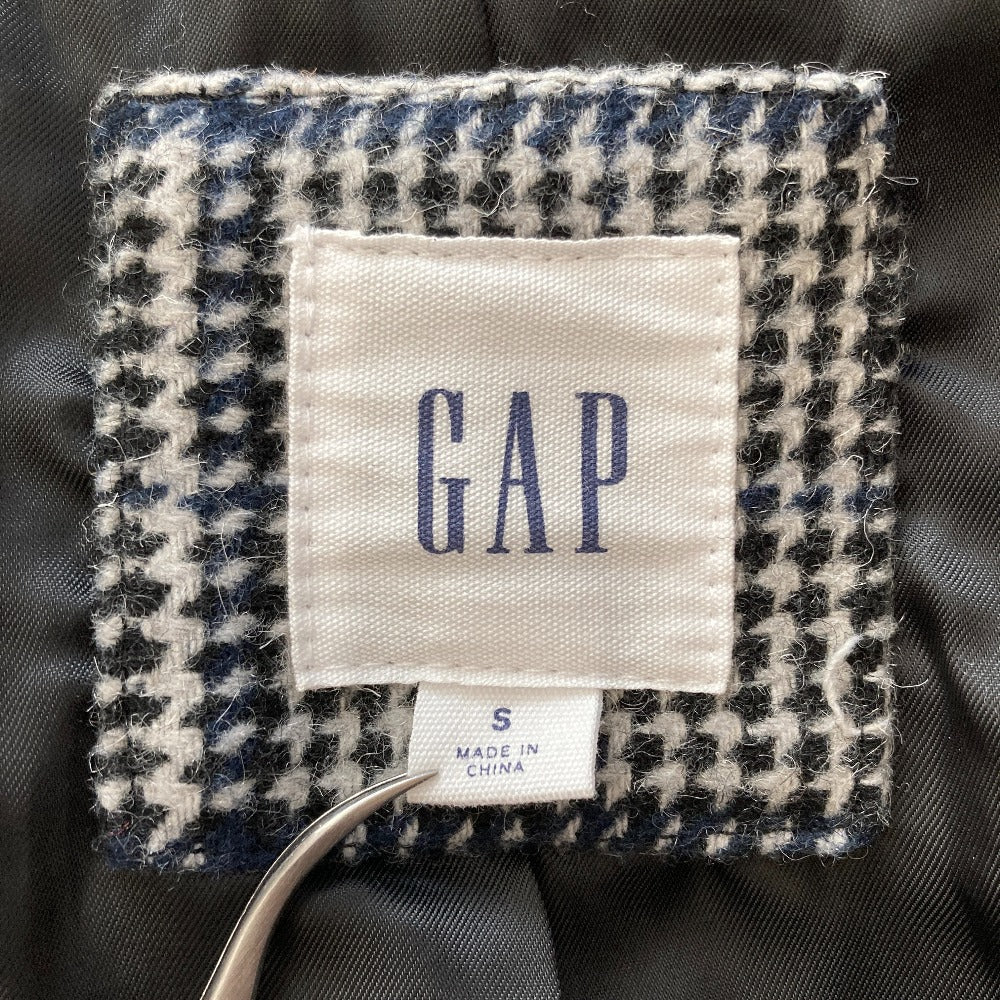 ギャップ MIXEDPLAID COAT ウールブレンドコート