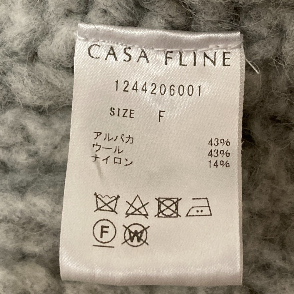 カーサフライン アルパカハンドニットカーディガン