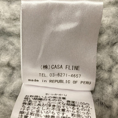 カーサフライン アルパカハンドニットカーディガン