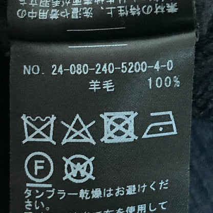 ノーブル Super160sダブルリブニット