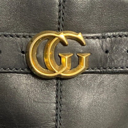 グッチ GGマーモント カーフレザー ロングブーツ