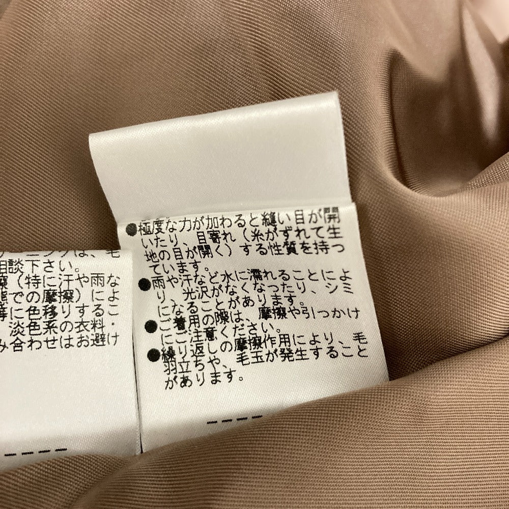 ナチュラルビューティー フォックスファー カシミヤブレンドコート