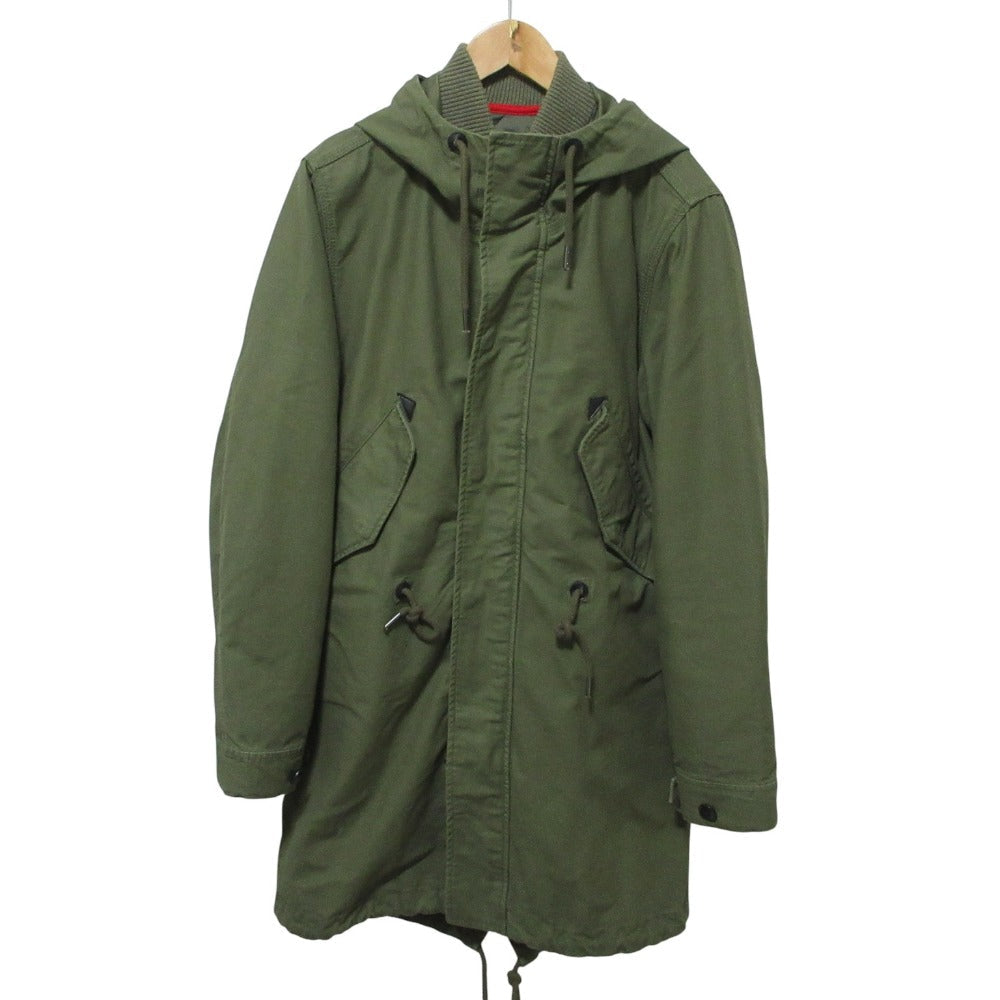 ディーゼルタイムレスライナー付きモッズコート