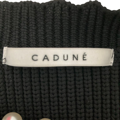 カデュネ パールネックプルオーバーニット