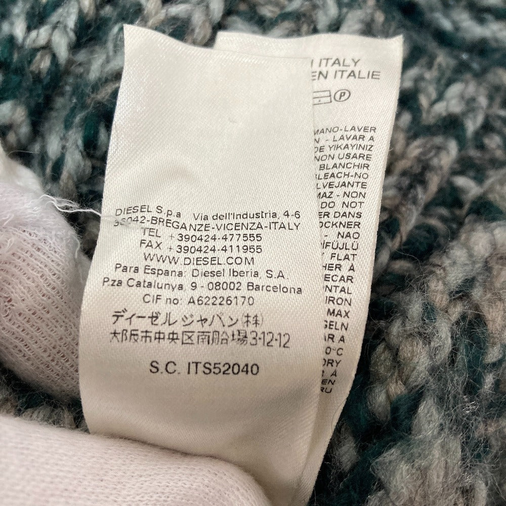 ディーゼル ハイネックミックスニット