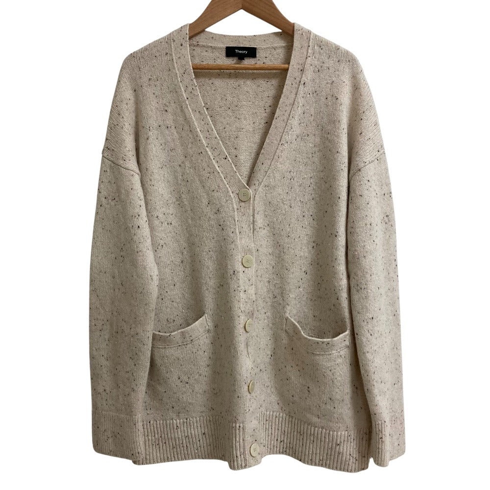 セオリー WOOLCASH DONEGAL ウールカシミヤカーディガン
