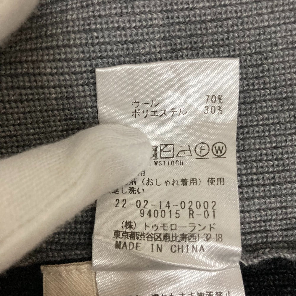 デプレ トゥモローランド ウールポリエステルニット