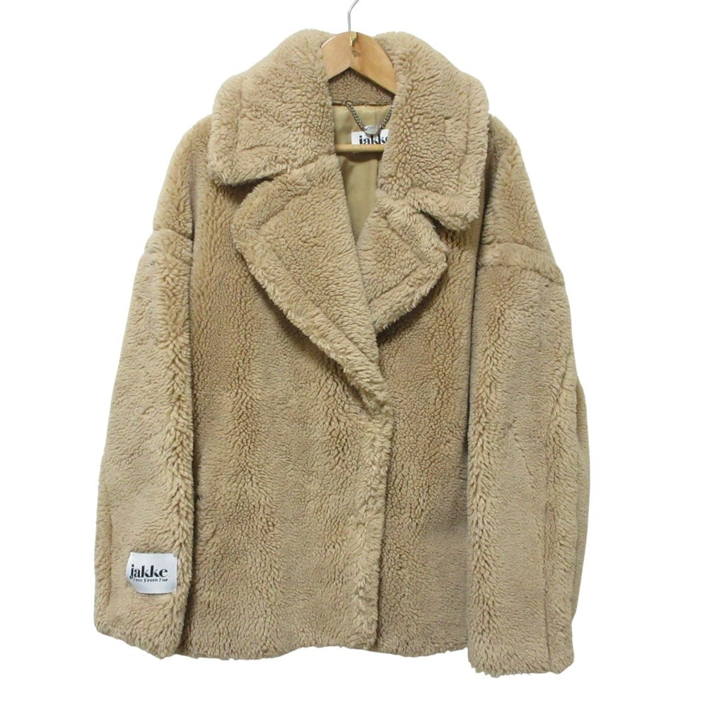 ジャッキー テディベア フェイクシアリングショートコート