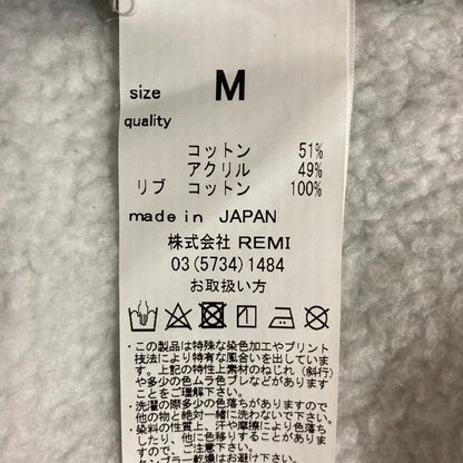 レミレリーフ 裏起毛スウェット