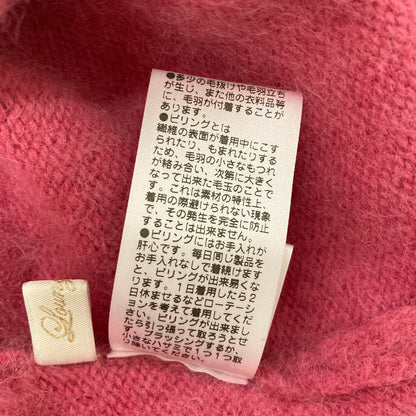 ラウンジドレス チャイニーズラクーンファーニットセーター