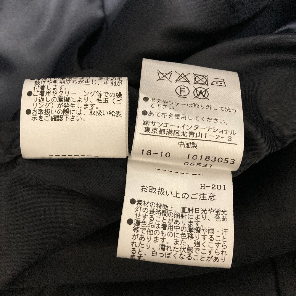 ジルスチュアート フェイクファーフーディーコート