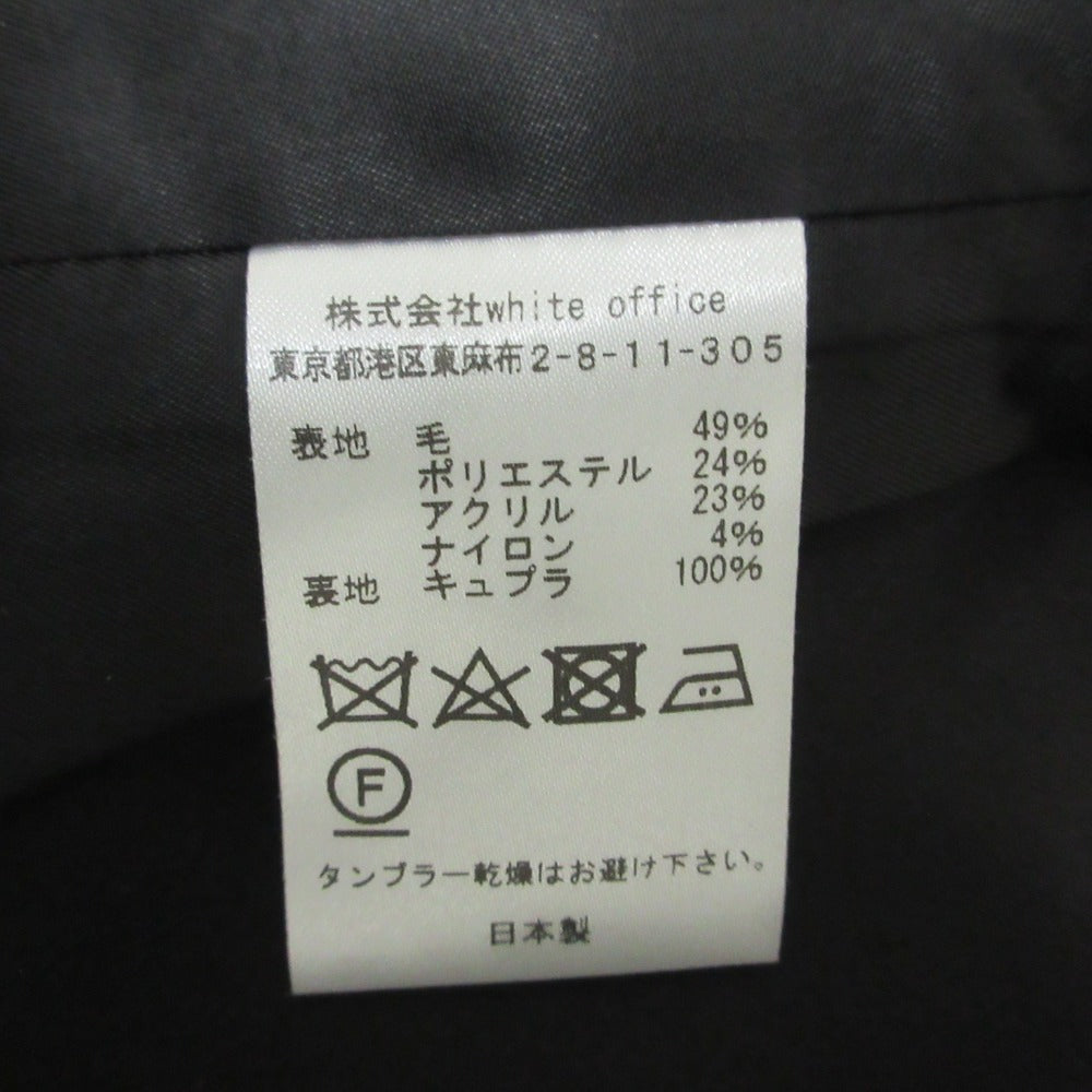 クチュールドアダム グレンチェック ウールコート