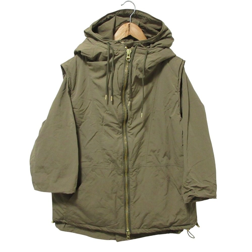 レミレリーフ Zip up 2wayブルゾン