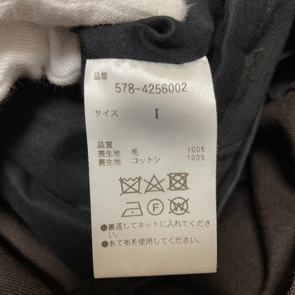マーガレットハウエル ハイツイストウールノースリーブワンピース