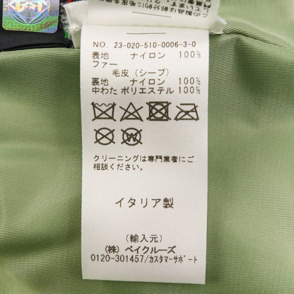 ブランカ ナイロン シアリング ジャケット