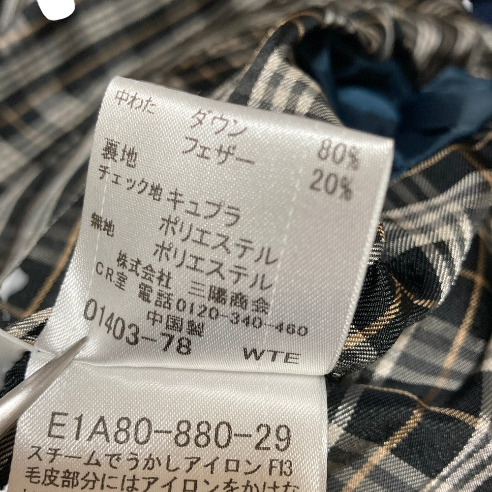 バーバリーブルーレーベル ダウンロングコート