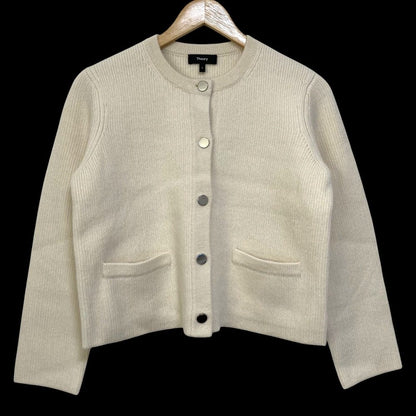 セオリー FELTED WOOL CASH CLASSIC ニットジャケット ウールカーディガン