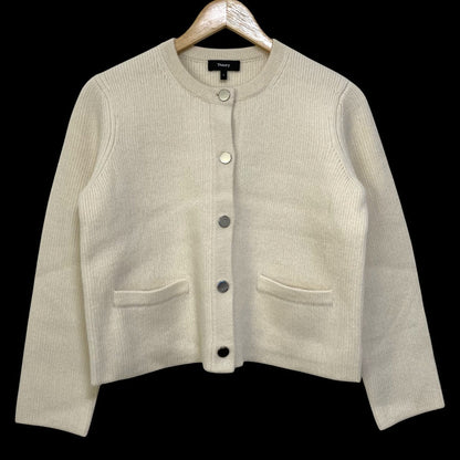 セオリー FELTED WOOL CASH CLASSIC ニットジャケット ウールカーディガン