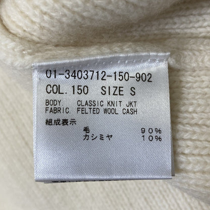 セオリー FELTED WOOL CASH CLASSIC ニットジャケット ウールカーディガン