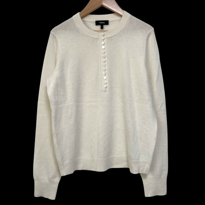 セオリー CASHMERE BTN PLKT HENLEY カシミヤニット