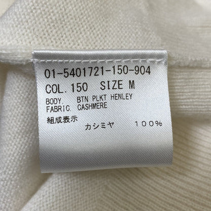 セオリー CASHMERE BTN PLKT HENLEY カシミヤニット
