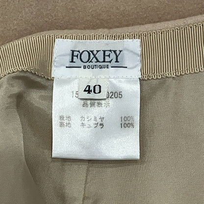 フォクシー カシミヤ100％スカート