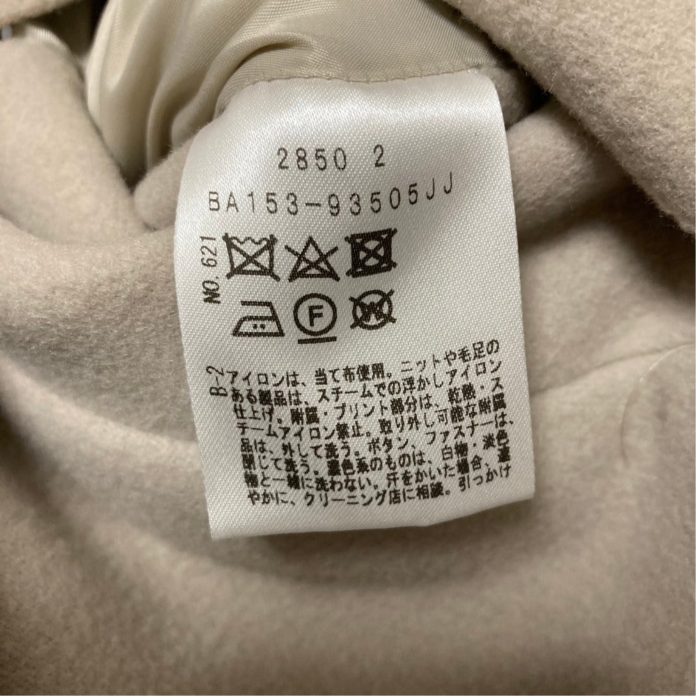 アンタイトル ウールブレンドコート